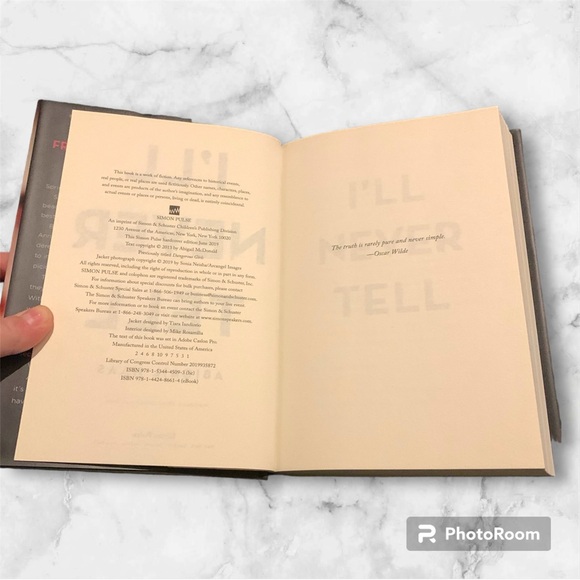 I’ll never tell by Abigail Hass (new) (hardcover) - Picture 2 of 3